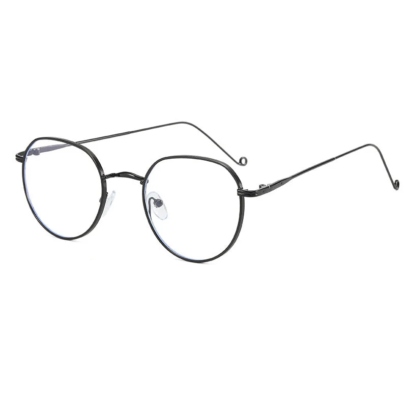 Dame moteriktig brille med elegant oval rammeform Luvikno