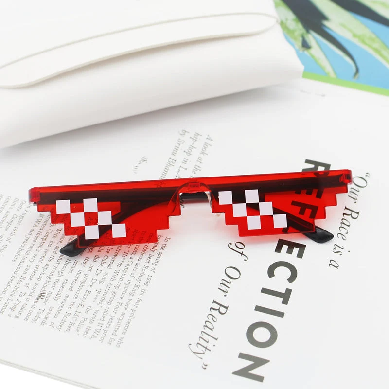 Dame kreativ solbrille i moderne stilelement Luvikno