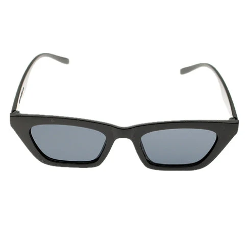 Dame geometrisk solbrille med raffinert plastikkramme Luvikno