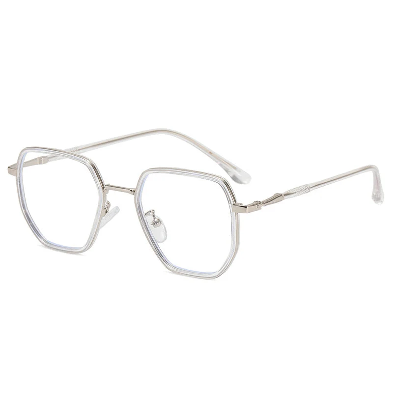 Dame geometrisk solbrille med elegant glassdesign Luvikno