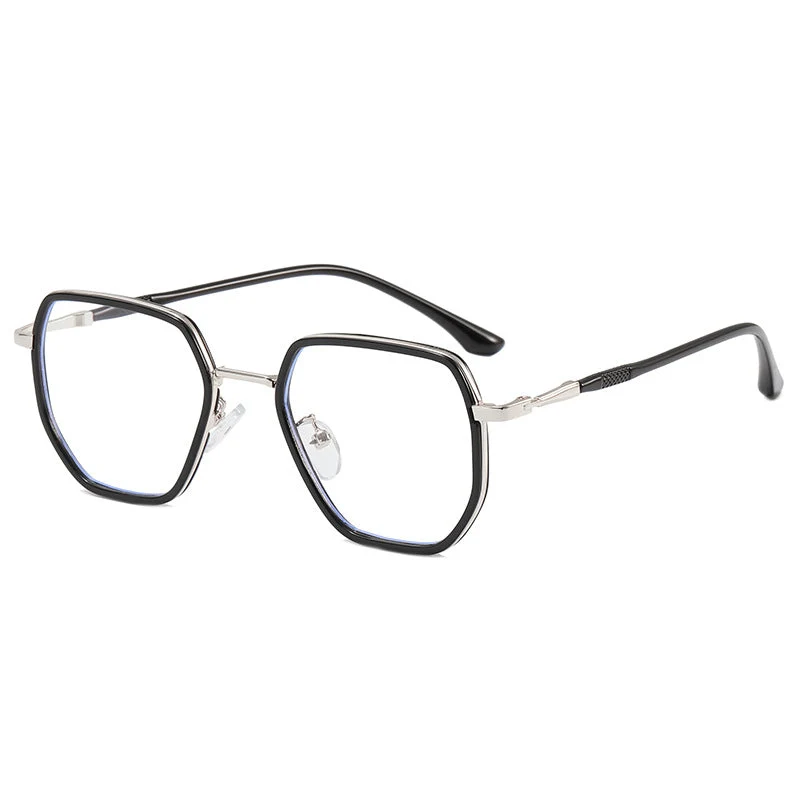 Dame geometrisk solbrille med elegant glassdesign Luvikno