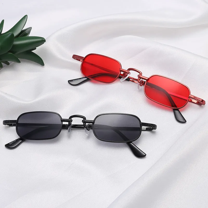 Damer Elegant solbrille med filigranramme og UV-beskyttelse Luvikno
