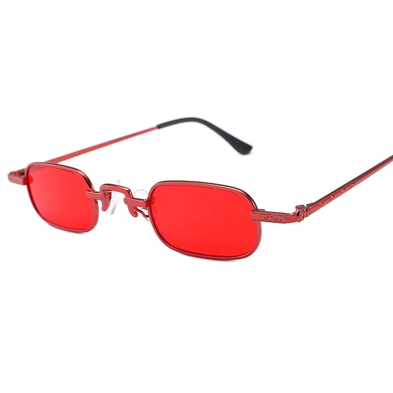 Damer Elegant solbrille med filigranramme og UV-beskyttelse Luvikno