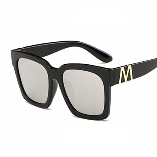 Damer Elegant Oversized-solbriller med polarisert glass Luvikno