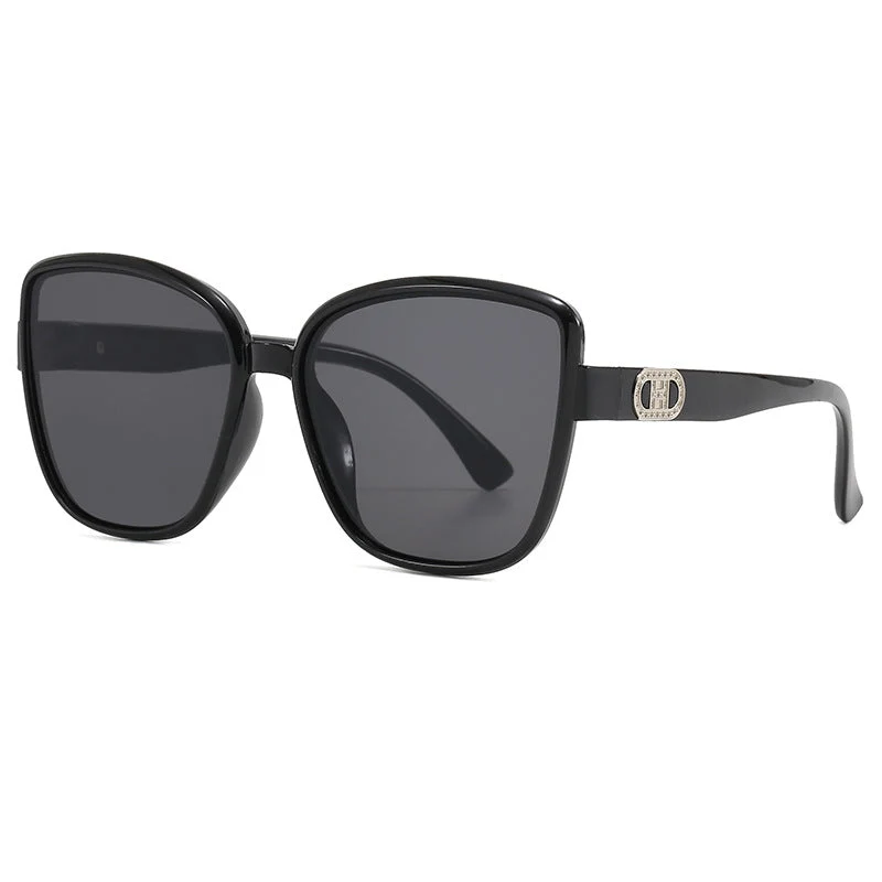 Dame elegante oversized solbriller i moderne design Luvikno