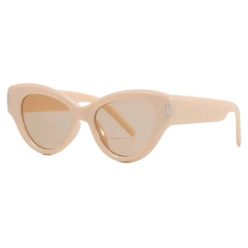 Dame Cat-Eye solbriller med moderne, iøynefallende design Luvikno