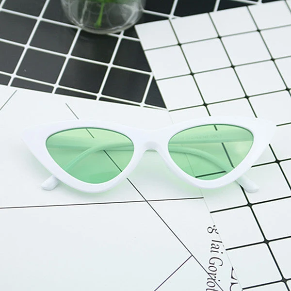 Dame Cat-Eye solbrille med elegant design og UV-beskyttelse Luvikno