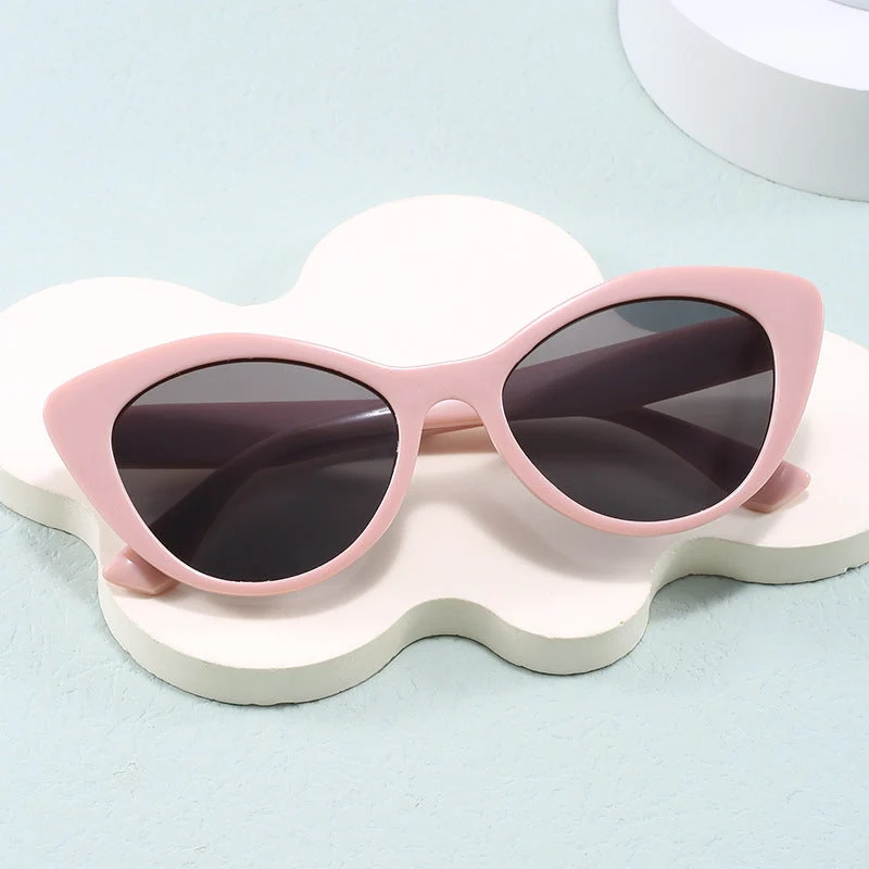 Damen Cat-Eye solbriller i trendy vintage-stil Luvikno