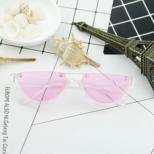 Dame Cat-Eye Briller med markant ramme og speilbelagte glass Luvikno