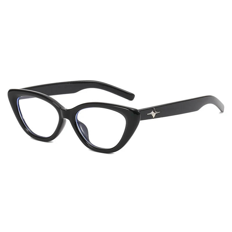Dame Cat-Eye Briller med stilfull design Luvikno