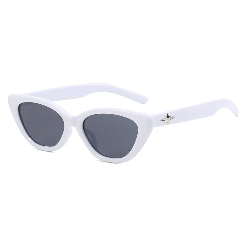 Dame Cat-Eye Briller med stilfull design Luvikno