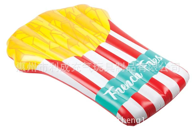 Unisex Oppustbar Lounge i Pommes Frites Design Luvikno