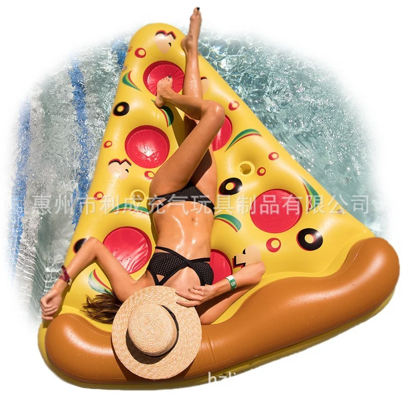Kvinner Oppblåsbar Pizza Lounger Luvikno