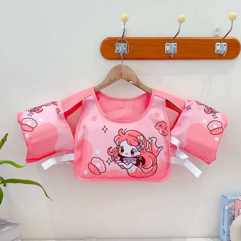 Unisex oppustbar svømmehjelp med søtt design Luvikno