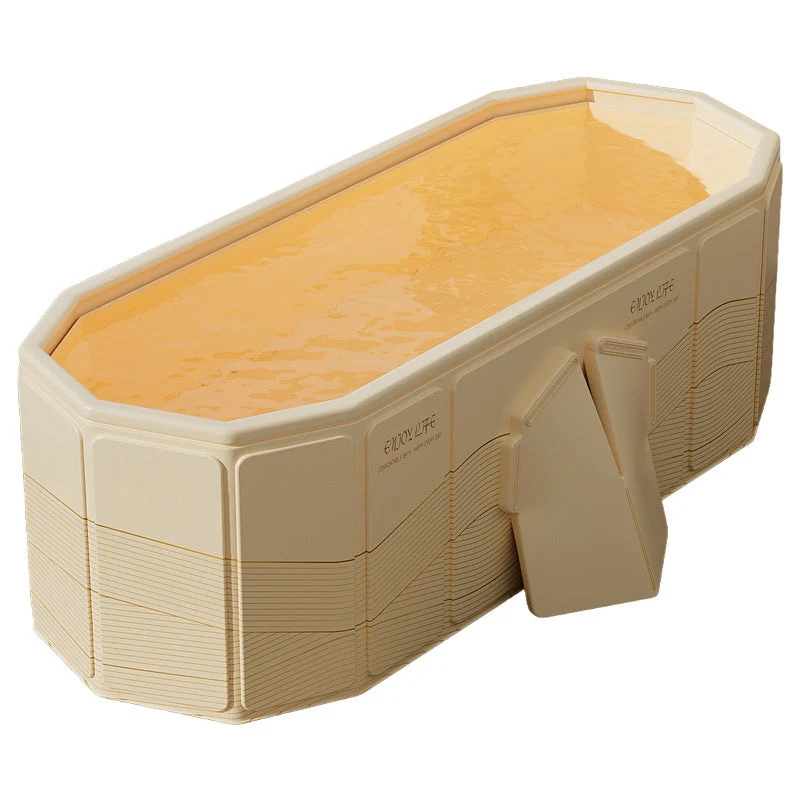 Unisex oppustbar badekar med ekstra solid struktur Luvikno