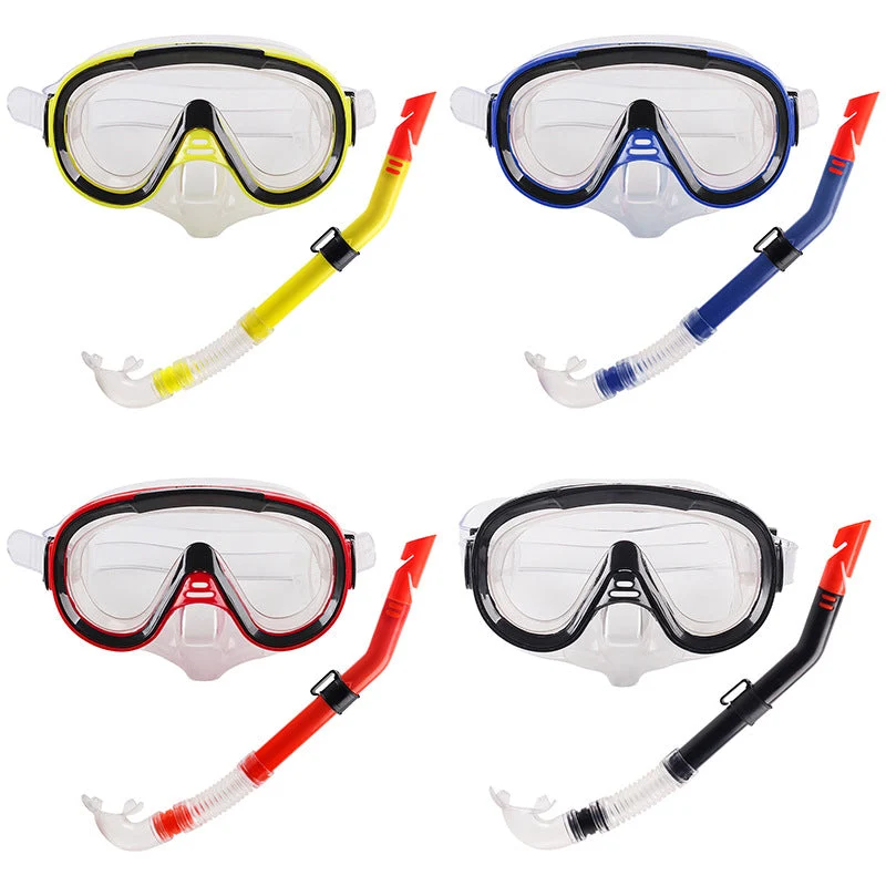 Kvinnens snorkelsett med utvidet synlighet Luvikno