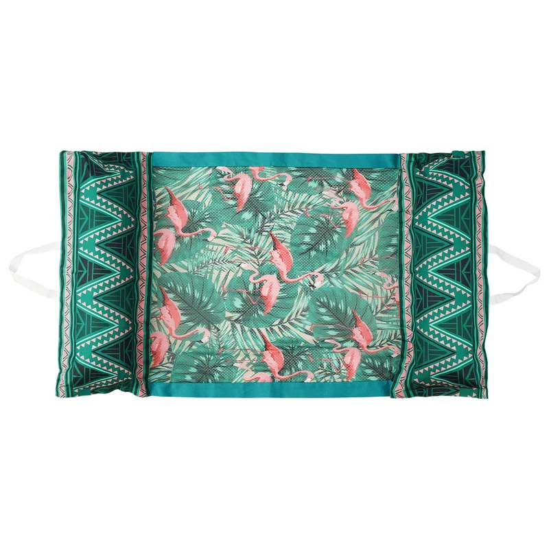 Kvinnelig oppblåsbar lounger med integrerte sikkerhetshåndtak Luvikno