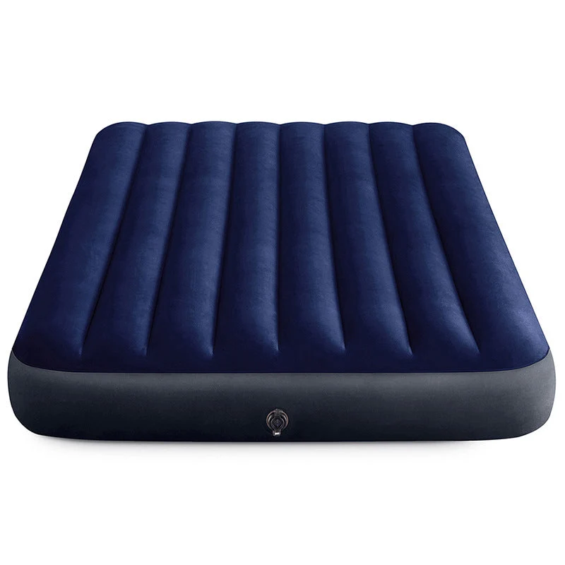 Dame Inflatable Comfort Mattress med Ergonomisk Hode Støtte Luvikno