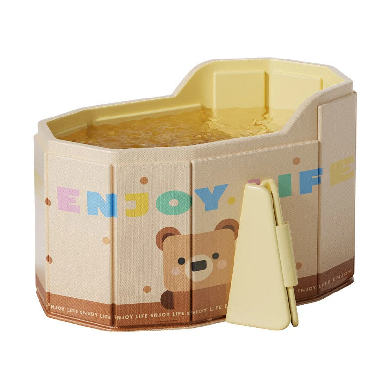 Kvinner Inflatable Baby Badekar med Sikker Design Luvikno