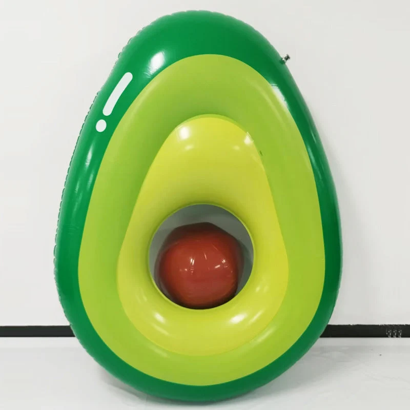 Dame inflatable avocado basseng lounge Luvikno