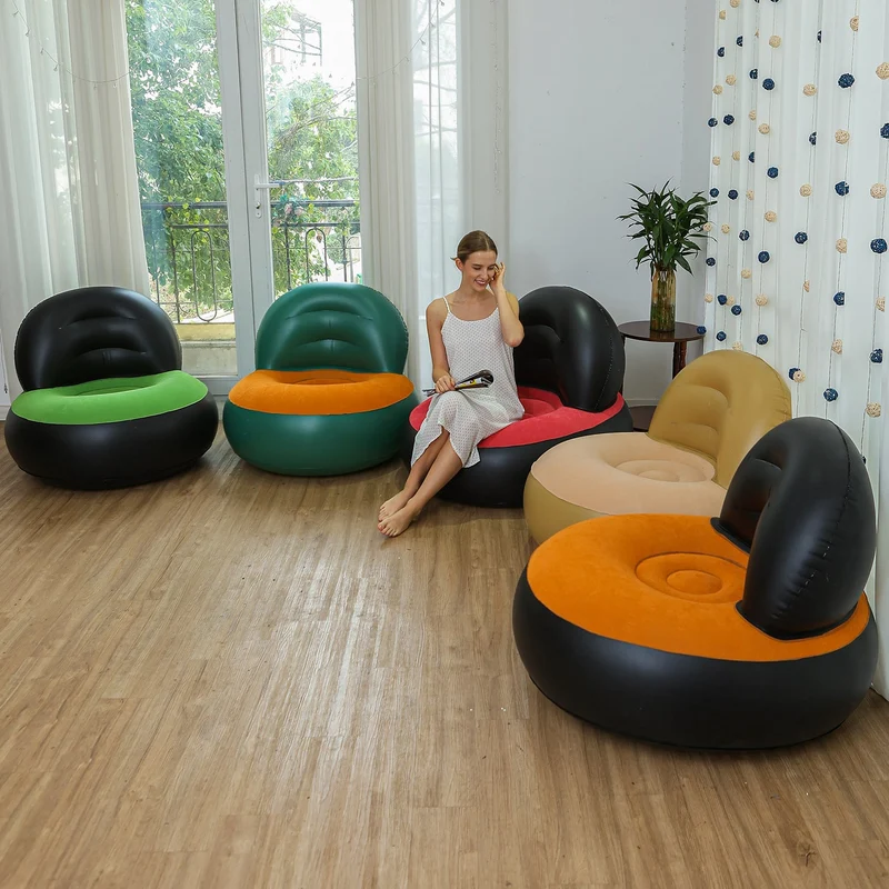 Dames Ergonomisk Puff Stol med Ryggstøtte Luvikno