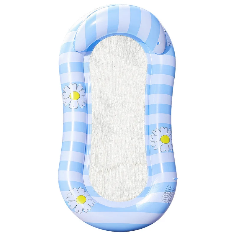 Unisex oppustbar solstol med nettingbunn Luvikno