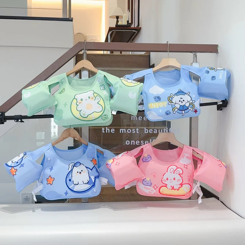 Unisex oppblåsbar svømmehjelp med søtt design Luvikno