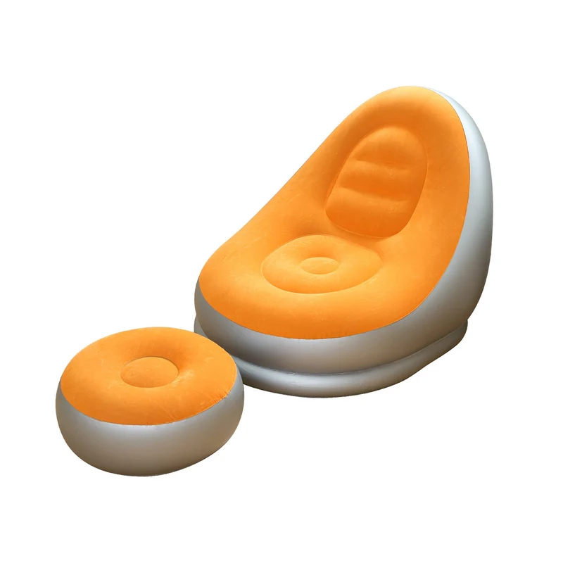 Kvinnenes oppblåsbare komfortsofa med ergonomisk ryggstøtte Luvikno