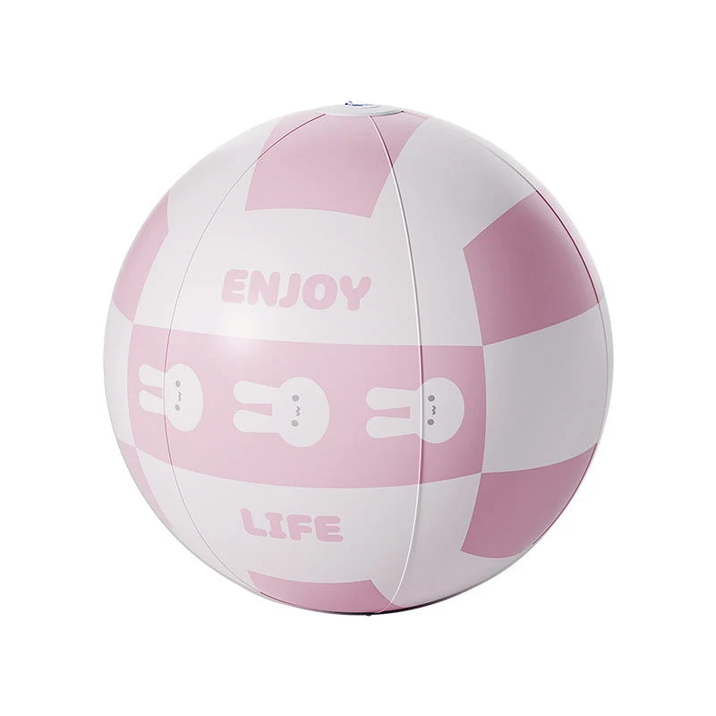 Dame Inflatable Play Ball med Søt Kanin Design Luvikno