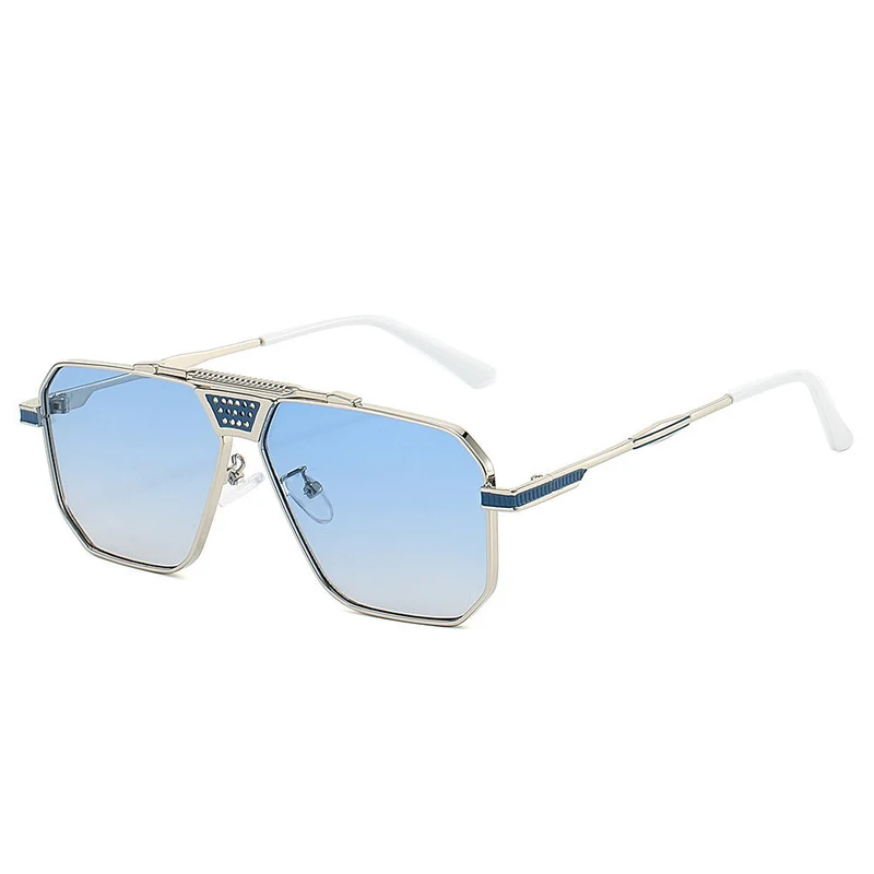 Dame solbrille i luksuriøs, geometrisk design Luvikno