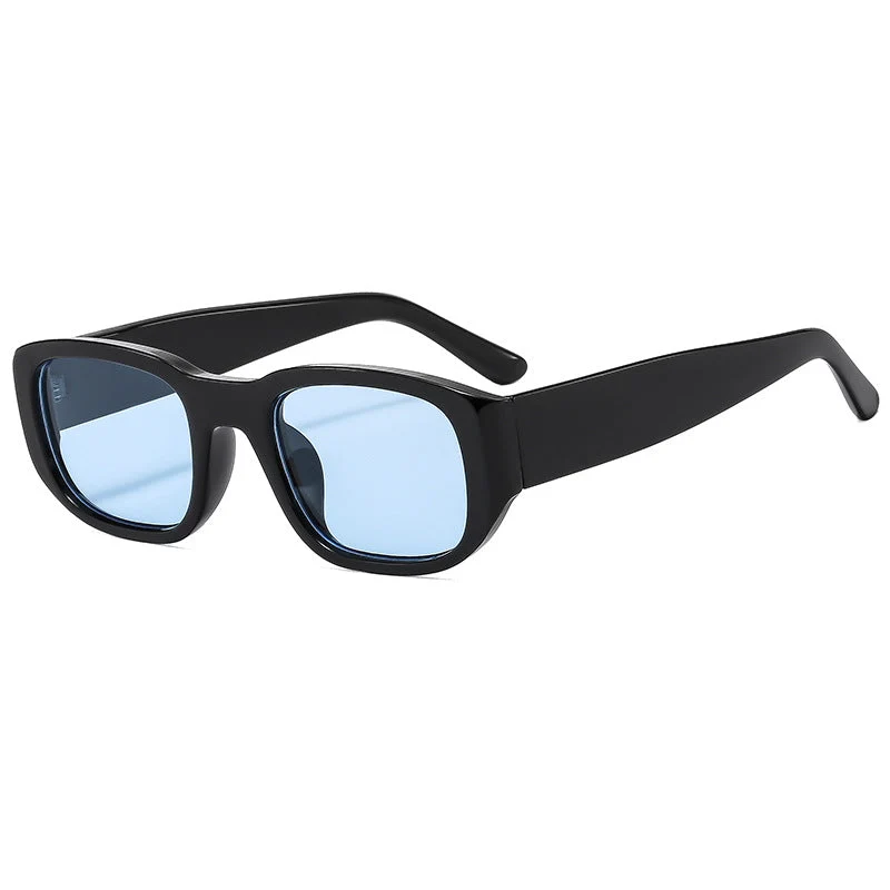 Dame moteriktig solbrille med innovativ, rektangulær ramme Luvikno