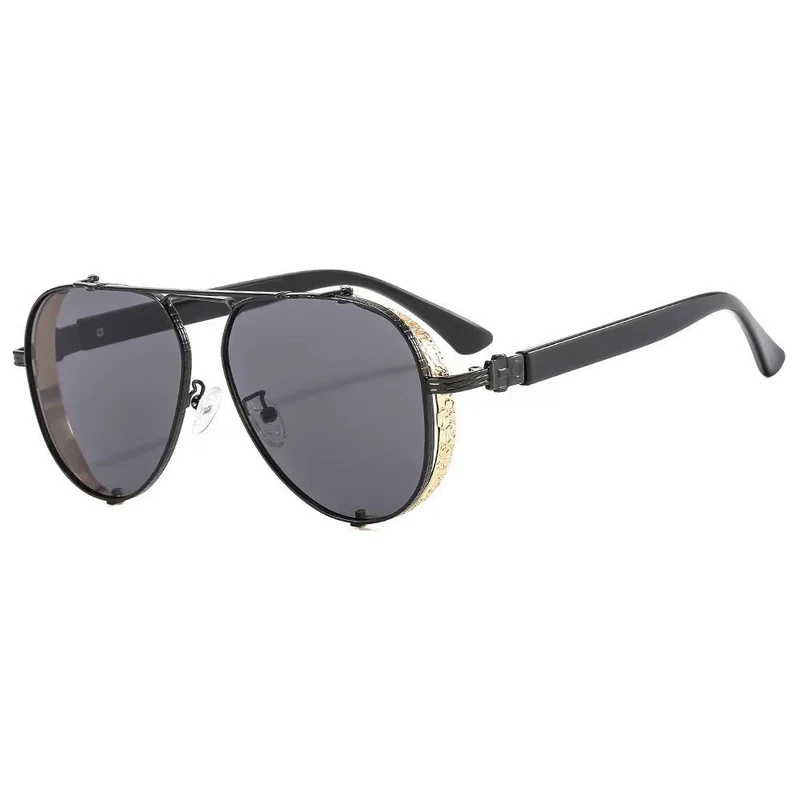 Dame moteriktig solbrille med innovativ retro-futuristisk design Luvikno