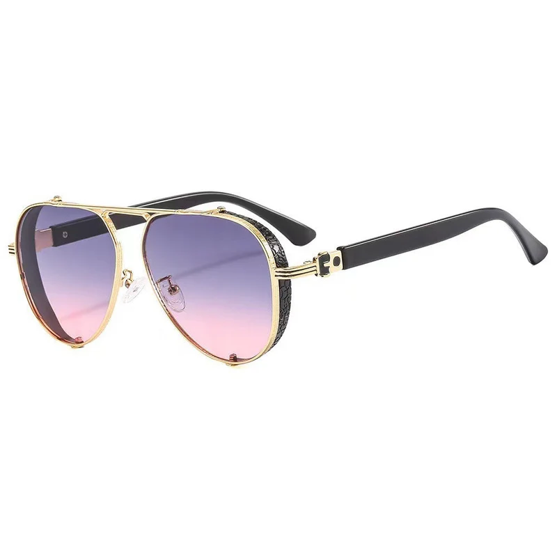 Dame moteriktig solbrille med innovativ retro-futuristisk design Luvikno