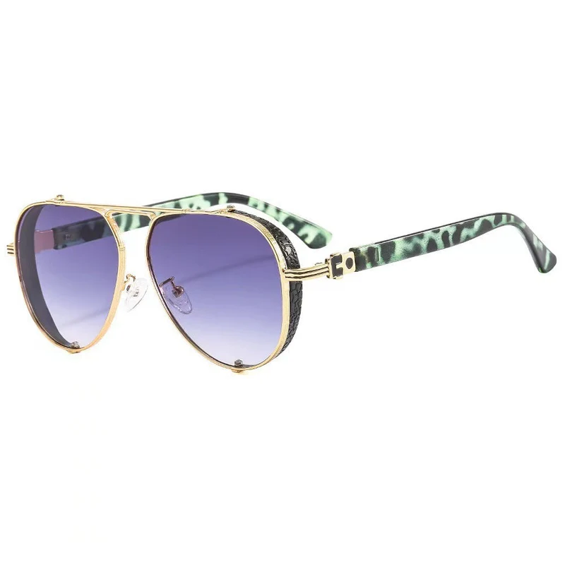 Dame moteriktig solbrille med innovativ retro-futuristisk design Luvikno