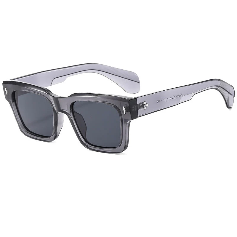 Dame moderiktig solbrille med innovativ ramme Luvikno