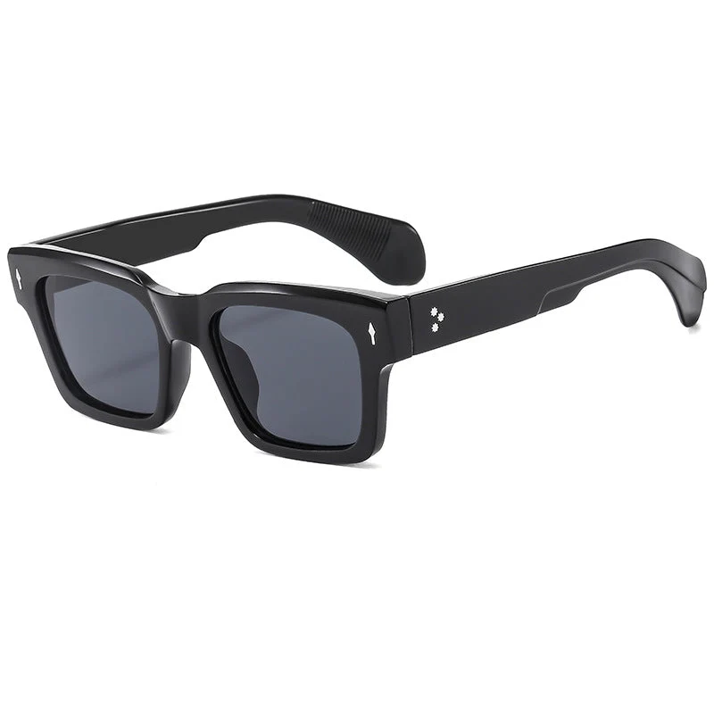 Dame moderiktig solbrille med innovativ ramme Luvikno