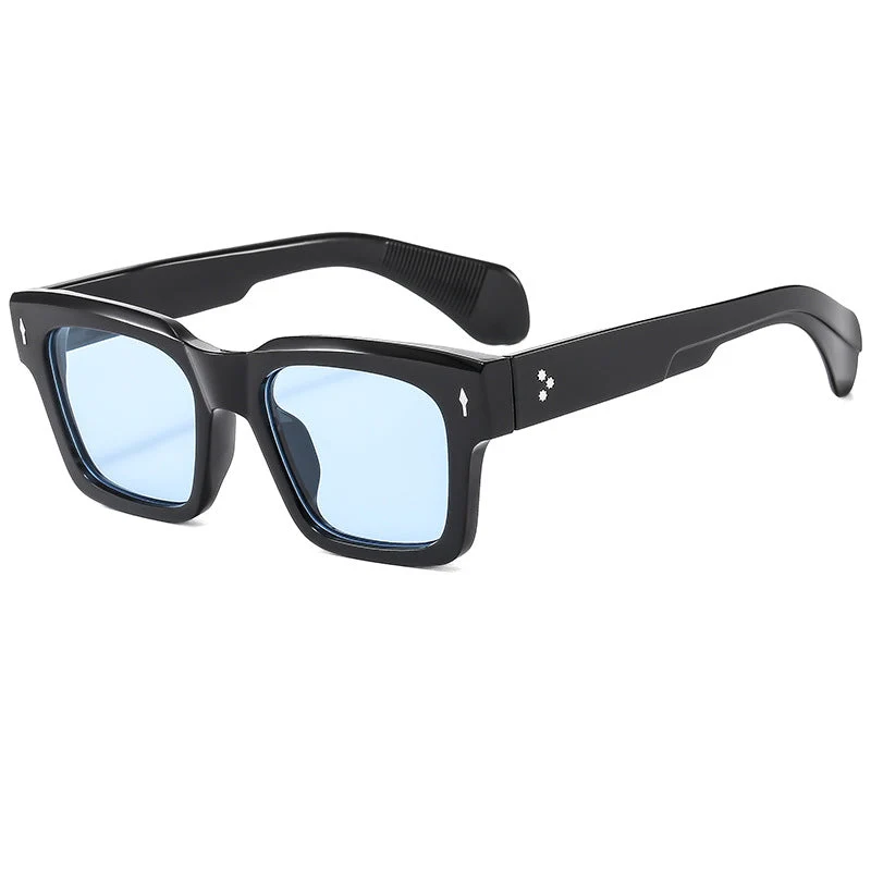 Dame moderiktig solbrille med innovativ ramme Luvikno