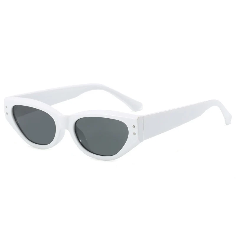 Dame moteriktig solbrille i trendy Cat-Eye stil Luvikno