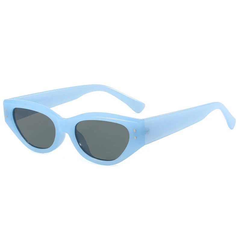 Dame moteriktig solbrille i trendy Cat-Eye stil Luvikno