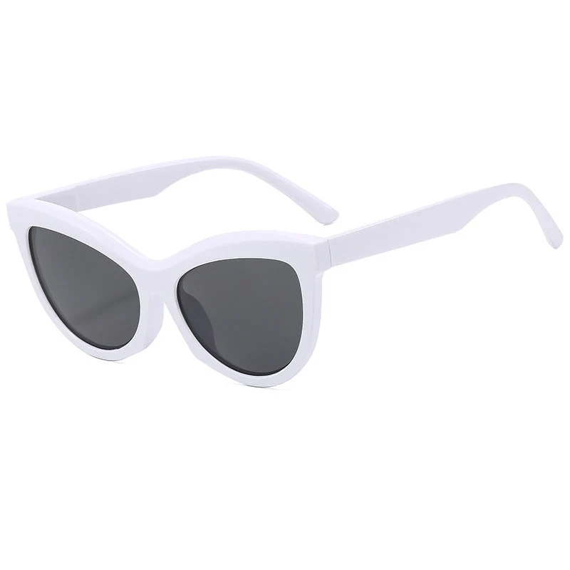 Dame moteriktig solbrille i elegant Cat-Eye stil Luvikno
