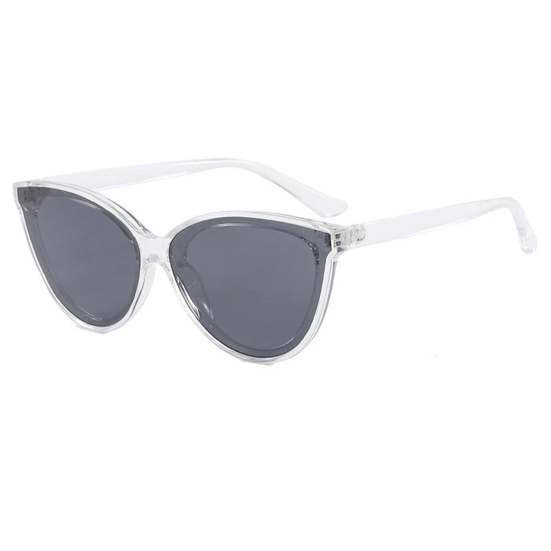 Dame moter Cat-Eye solbriller med gradientlinser Luvikno