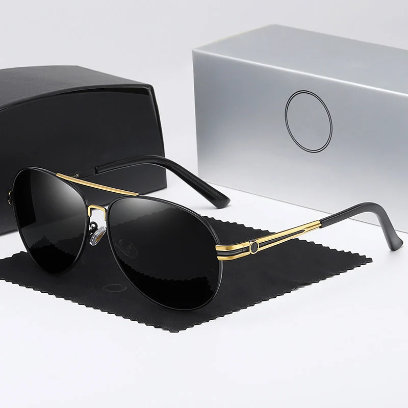 Dame elegant solbrille med smal ramme og UV-beskyttelse Luvikno