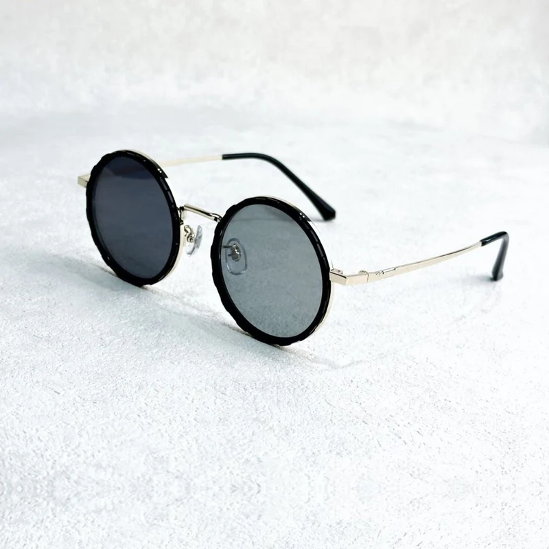 VisionRound polariserte solbriller – Unisex retro design med justerbart lysfilter | Luvikno