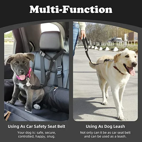 Justerbar Bil Hundesele | Luvikno