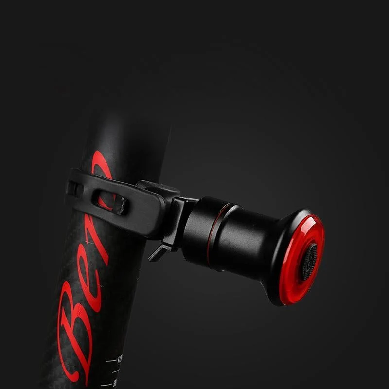 VeloSafe Slim – USB oppladbart intelligent sykkel baklys med bremsesensor | Luvikno
