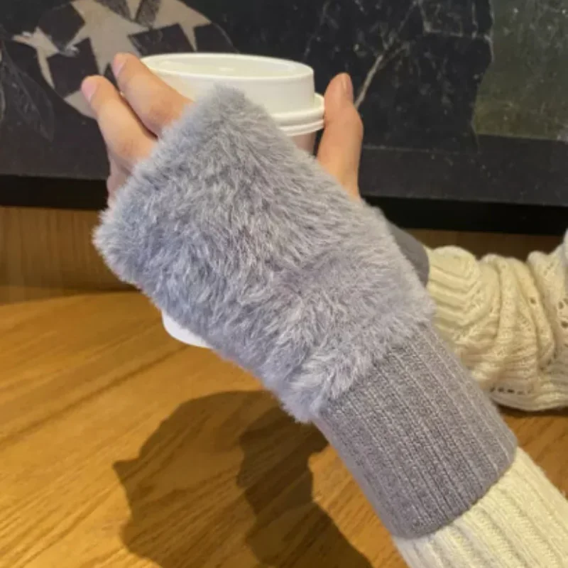 Unisex Fleece Fingerless Gloves – Varme, Myke og Funksjonelle | Luvikno
