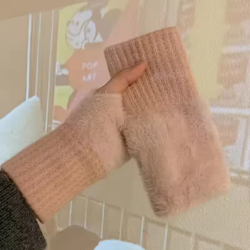 Unisex Fleece Fingerless Gloves – Varme, Myke og Funksjonelle | Luvikno