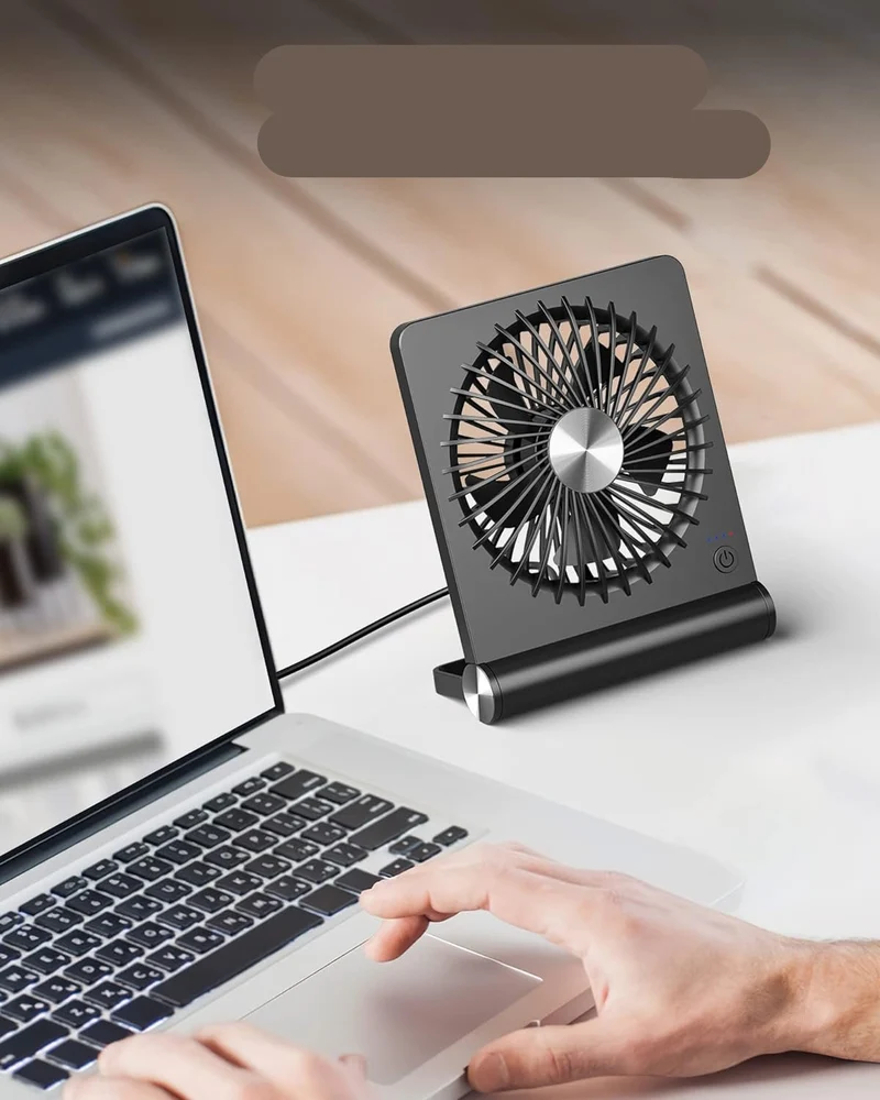 Ultra-Stille Bordvifte med USB – Kompakt og Kraftig | Luvikno