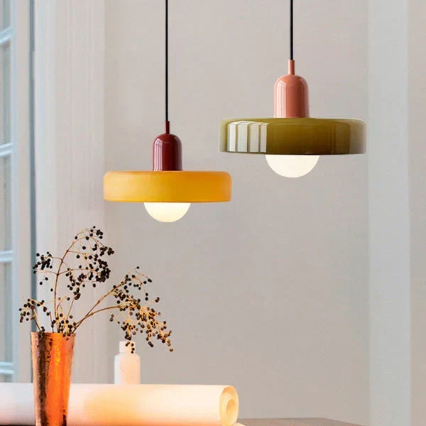 NORDICGLASS TAKHENGENDE LAMPE - ELEGANT SKANDINAVISK BELYSNING FOR ALLE ROM | Luvikno
