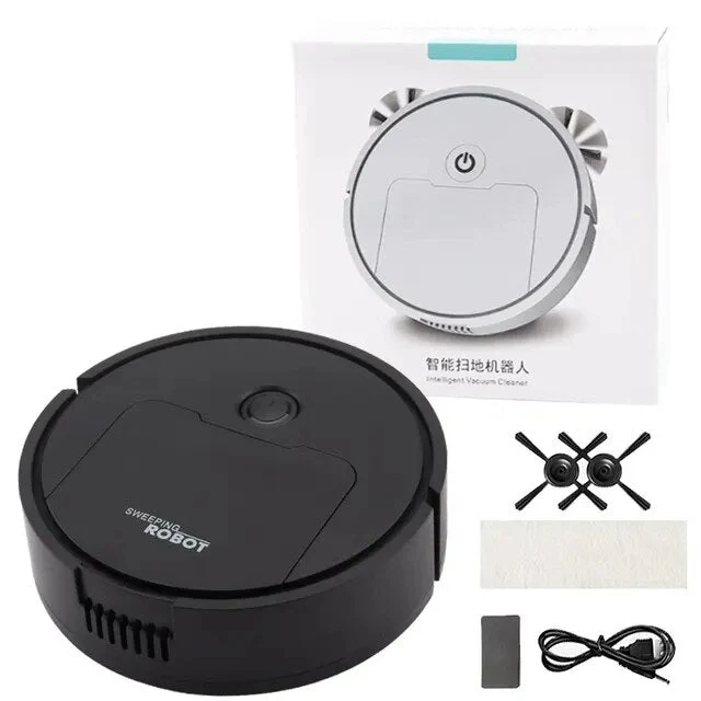 Zelara mini-robotstøvsuger | Intelligent alt-i-ett-maskin | Luvikno